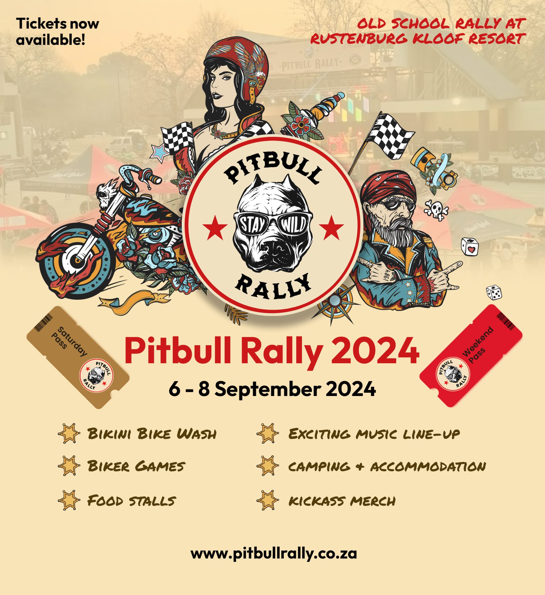 Pitbull Rally OLD SCHOOL RALLY